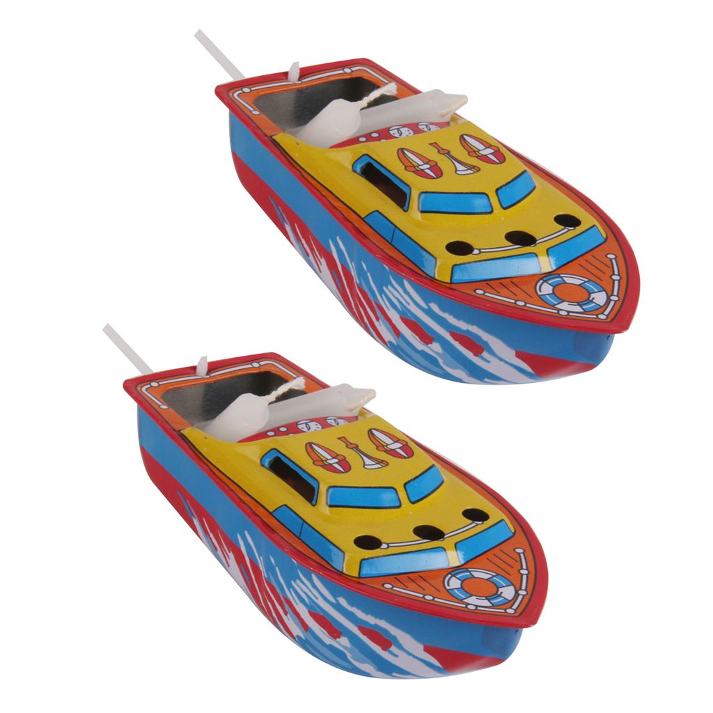 vintage tin toy boats