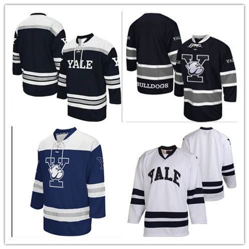 Yale hockey jersey Clearance