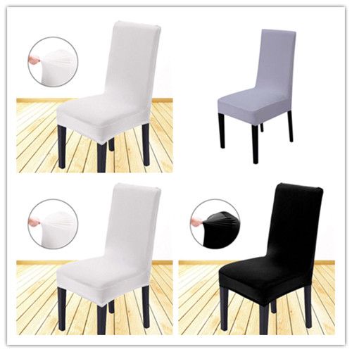 2020 New Formal Spandex Hood Chair Cover Removable Stretch Dining