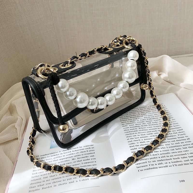 plastic cross body bag