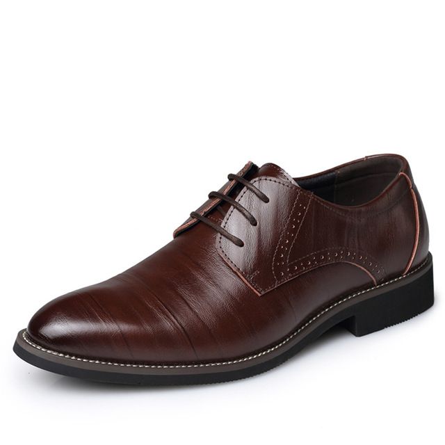 dark brown shoes