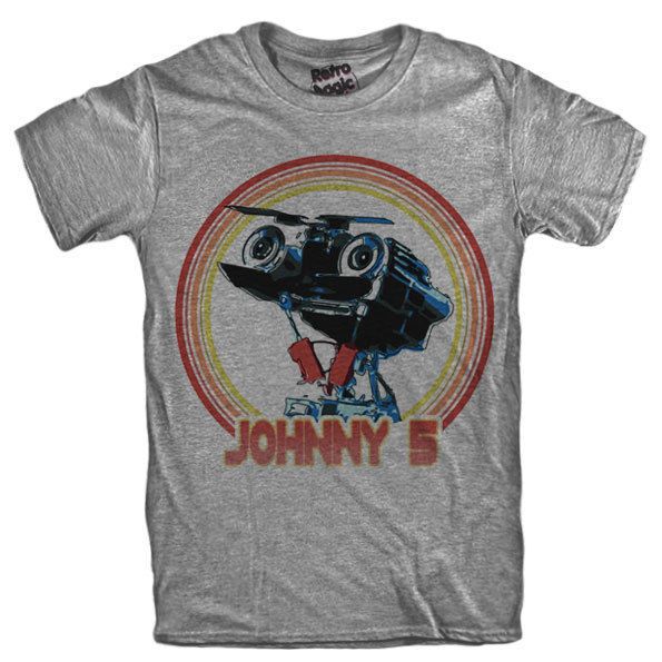 Short Circuit T Shirt Johnny 5 ستيف جوتنبرج آلي شيدي 86 قميص كورتو 2021 من Tongcup 63 35ر س موبايل Dhgate