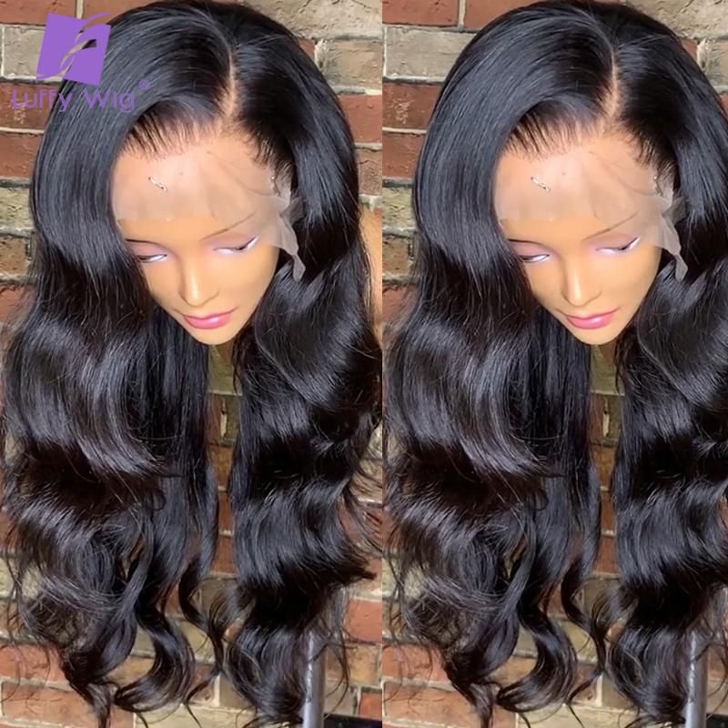 Fashion Wavy Lace Front Human Hair Wigs 180 Density 13x6 Deep Part Preplucked Glueless Remy Brazilian Bleached Knots Luffy Wig Lace Wig Trend Silk Top Wigs From Yangti 112 86 Dhgate Com