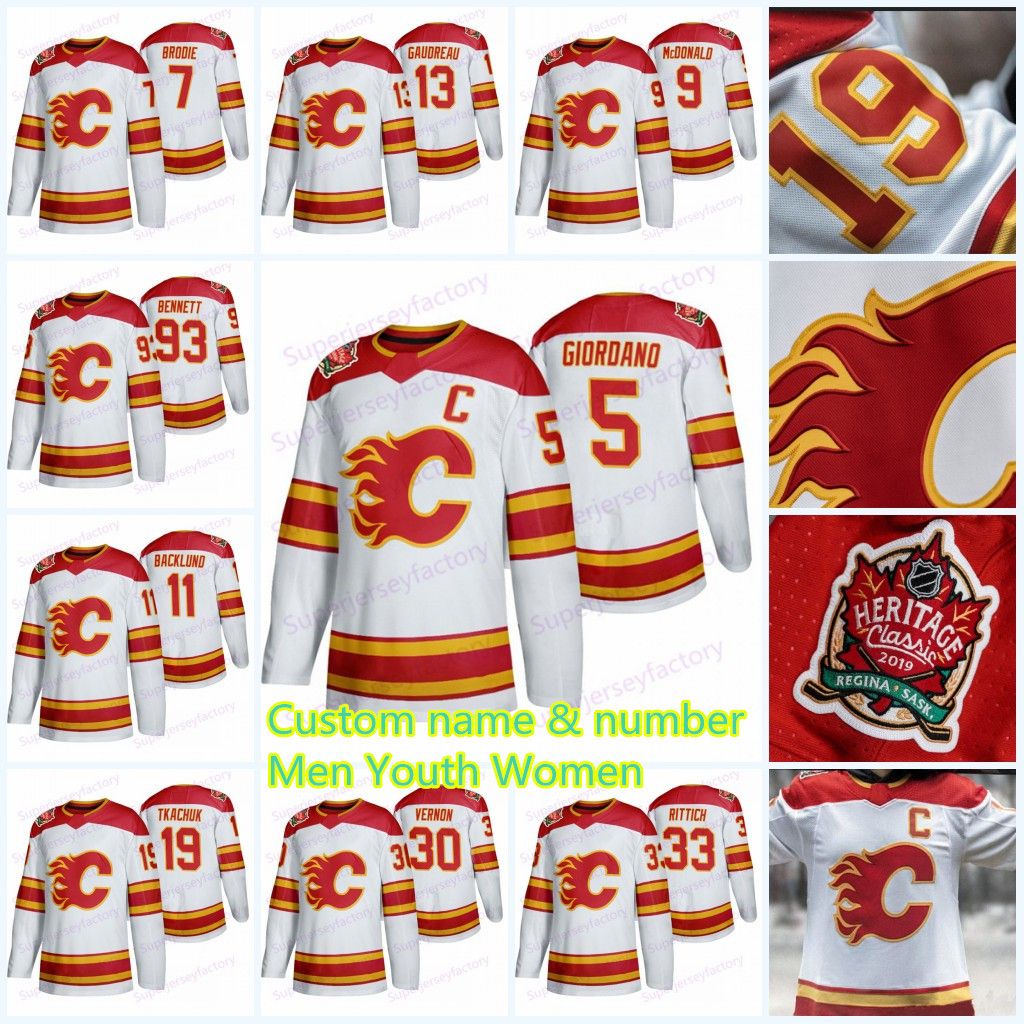 flames heritage classic jersey for sale