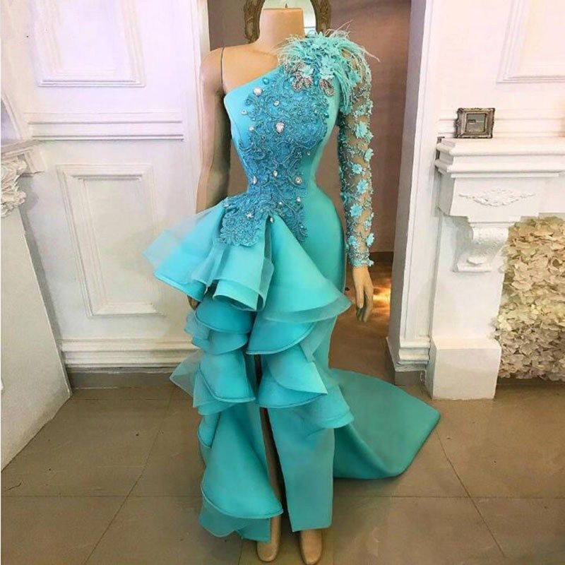 peacock evening dress