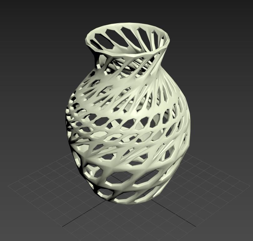Twist Vase Custom Order High Quality High Precision Digital Models