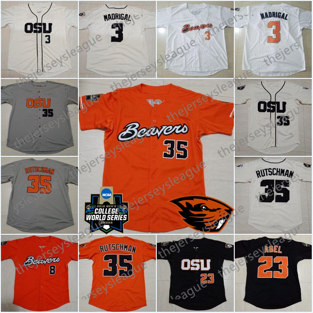 oregon state baseball jersey