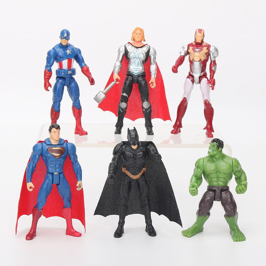 superhero action figure set