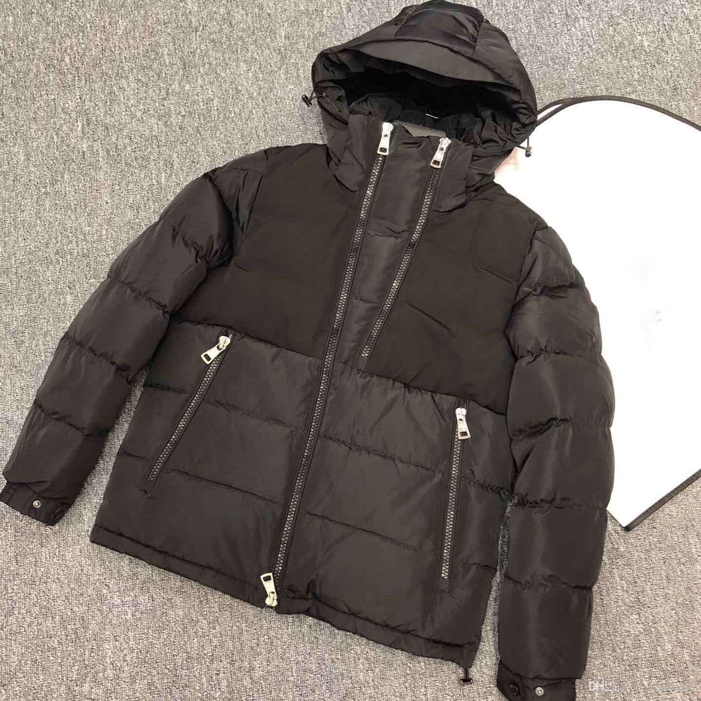 double zipper winter coat
