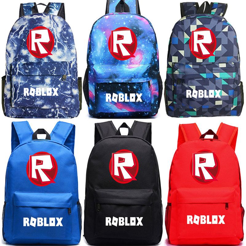 2019 Multicolor Cartoon Roblox Games Letter Boy Girl School Bag - roblox backpacks for school roblox suff in 2019 school bags