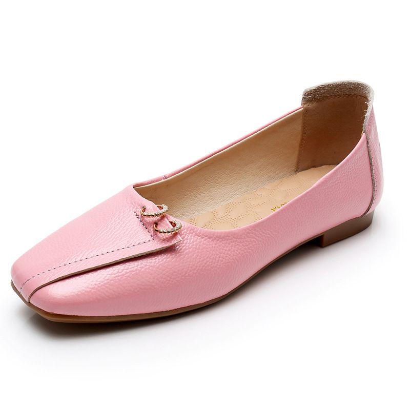 hot pink flat shoes