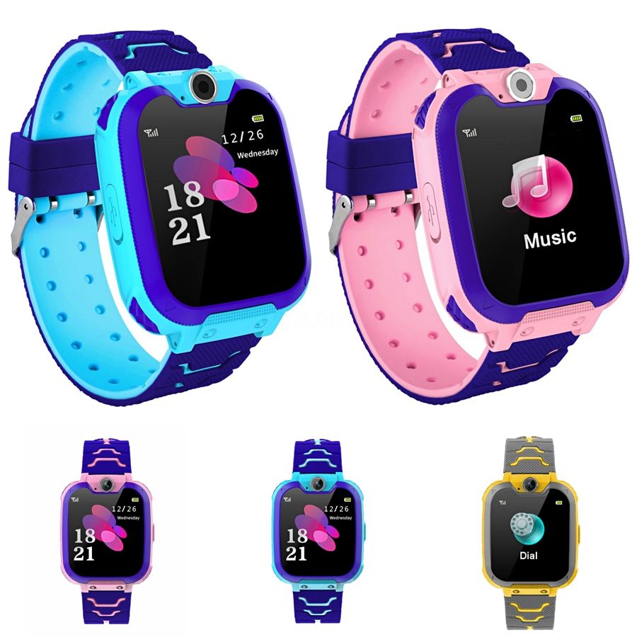 little girl watches