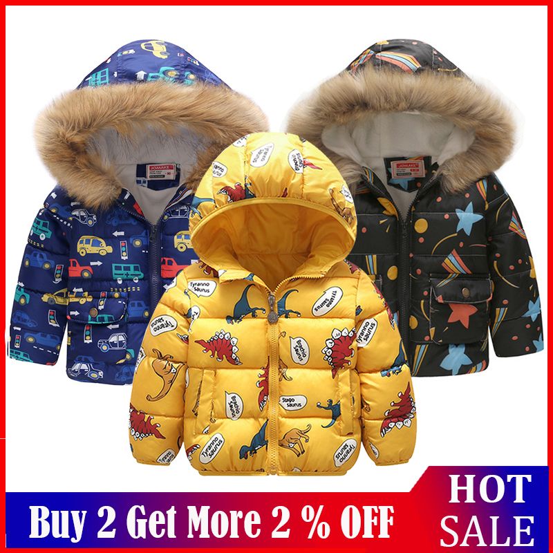 Baby Toddler Girls Winter Solid Hoodie Coat Clothes Cloak Jacket Kids Pink Thick Warm Outerwear 1-6 Years Old