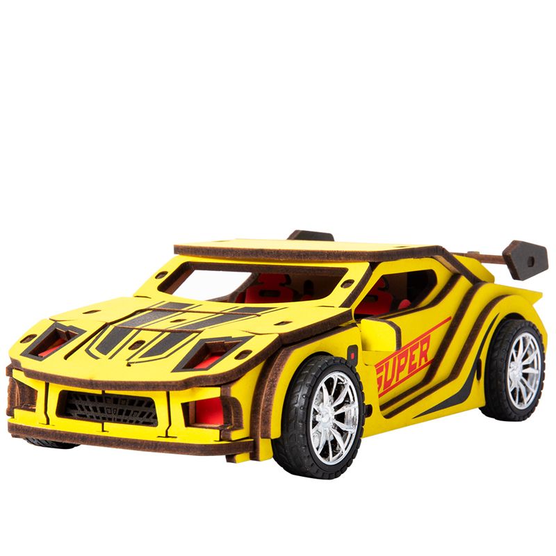 wooden car building kits