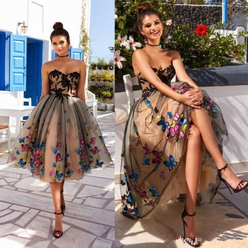 Stunning Knee Length Short Prom Dresses 