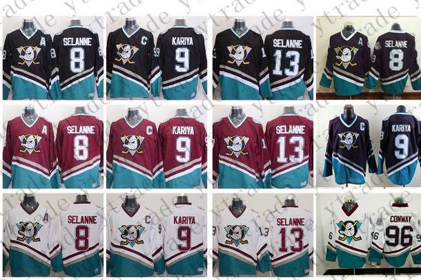 ducks hockey jersey vintage