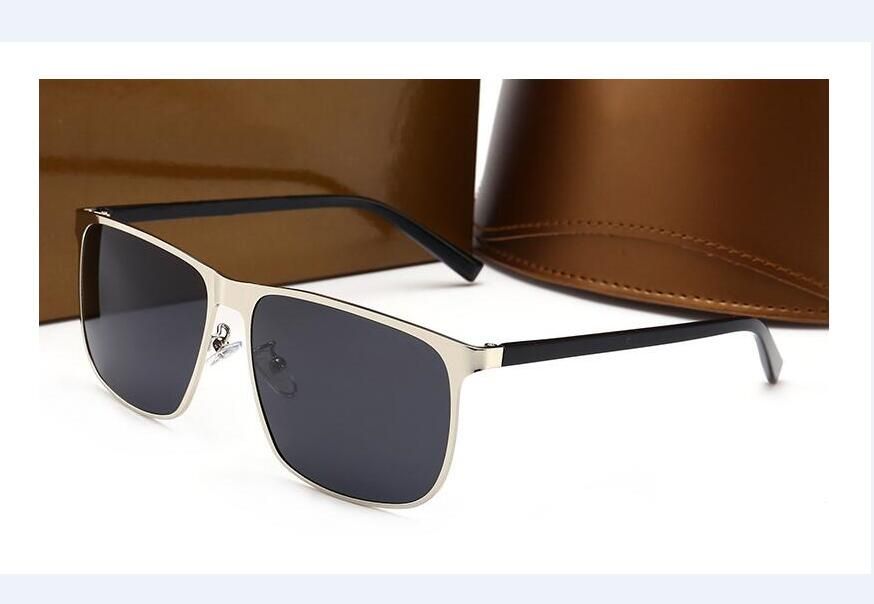 aterrizaje Hassy ignorar gafas de sol polarizadas de los nuevos 2018 de los hombres de la película  de color cuadrado Gucci gafas de sol de protección UV de la moda europea y  americana