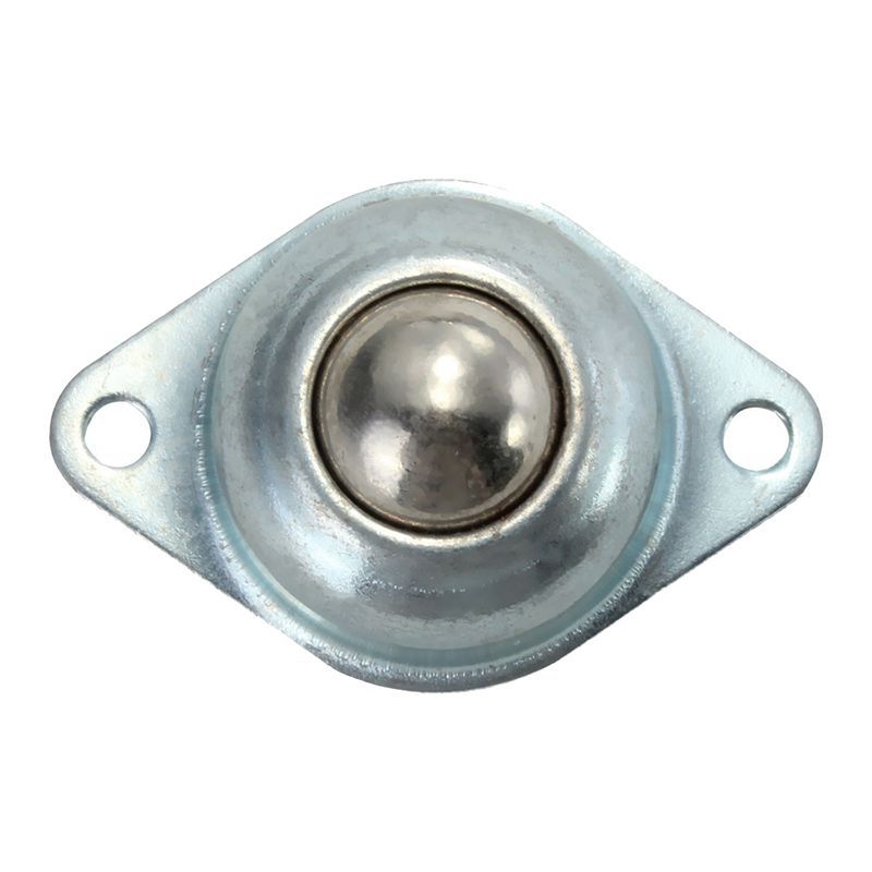 Silver Trolleys Rack Wide Screw Mounted Round Ball Swivel Castor Casters 1-4PCS