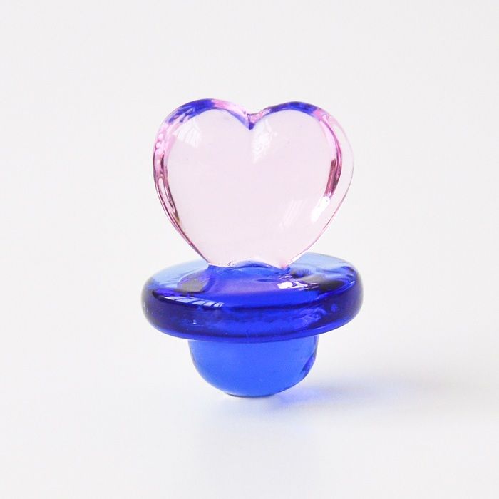 heart carb cap