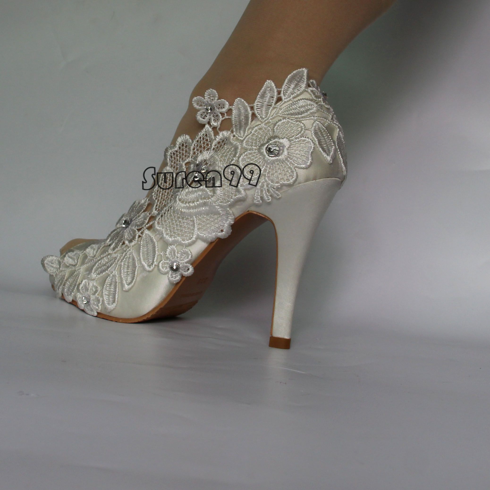 large size bridal shoes