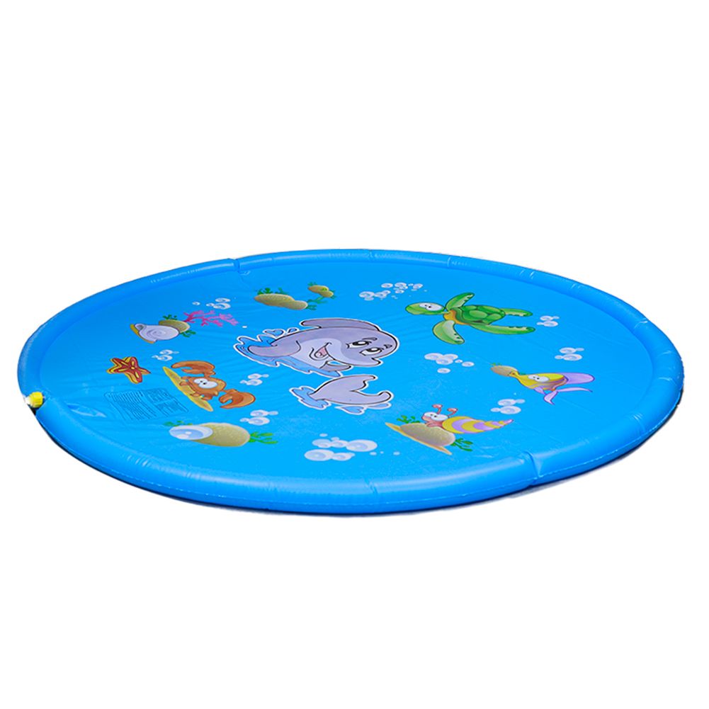 ni/ñas y ni/ños Inflable al Aire Libre aspersor Pad Aspersores para Juegos de Agua al Aire Libre para ni/ños beb/és Apark Sprinkle /& Splash Play Mat ni/ños Azul