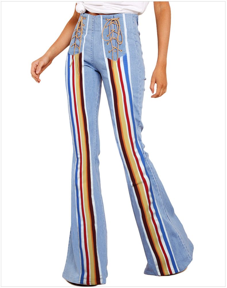 Acquisto \u003epantaloni arcobaleno bershka Grande vendita - OFF 67%
