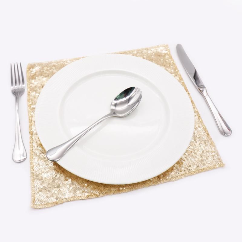 50pcs 30X30cm Reusable Napkins Satin Polyester Napkin Handkerchief Cloth  Diner Banquet Wedding Party Home Decorations