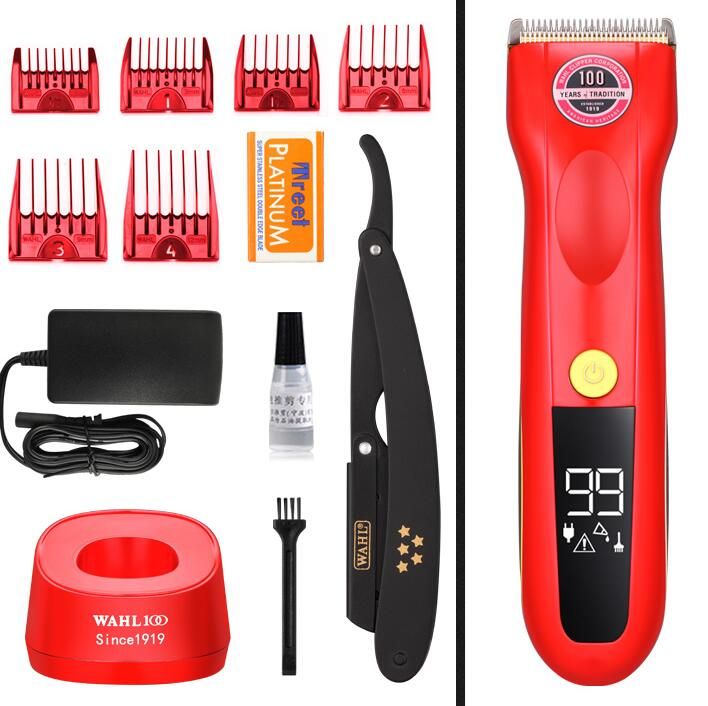 red wahl hair clippers