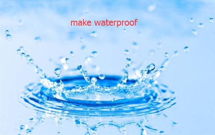 with waterproof