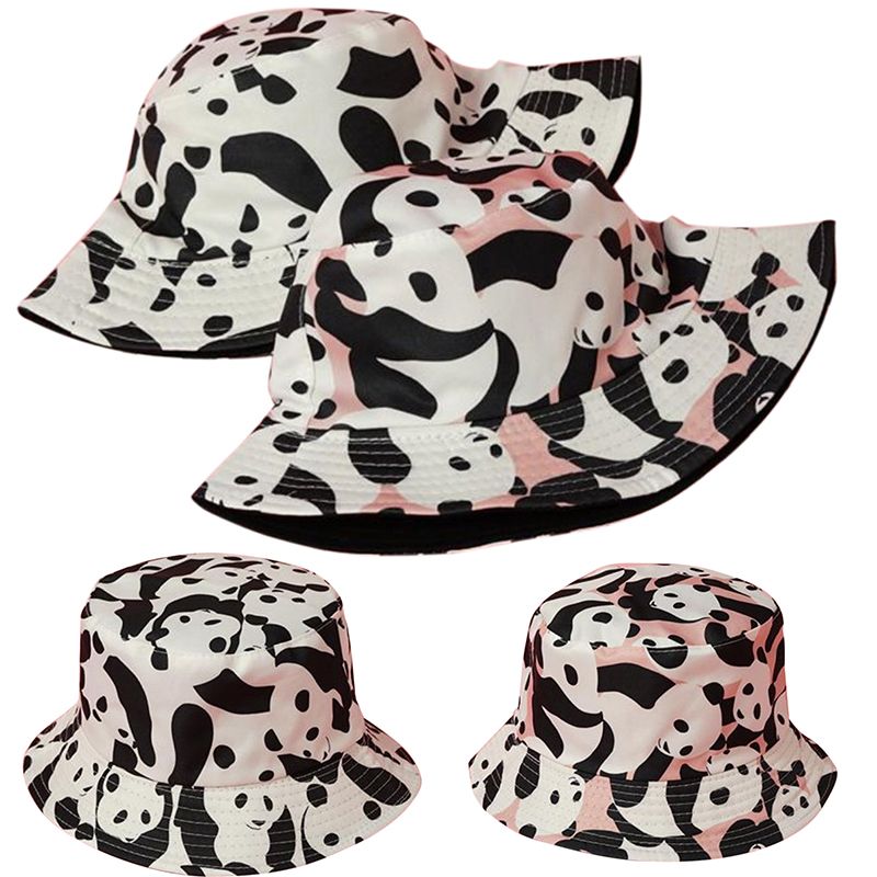 cow print bucket hat