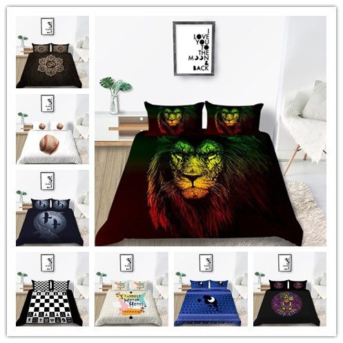 Modern New Style Bedding Set Duvet Cover Trendy Bed Spreads Twin