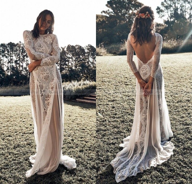 hippie boho wedding dresses