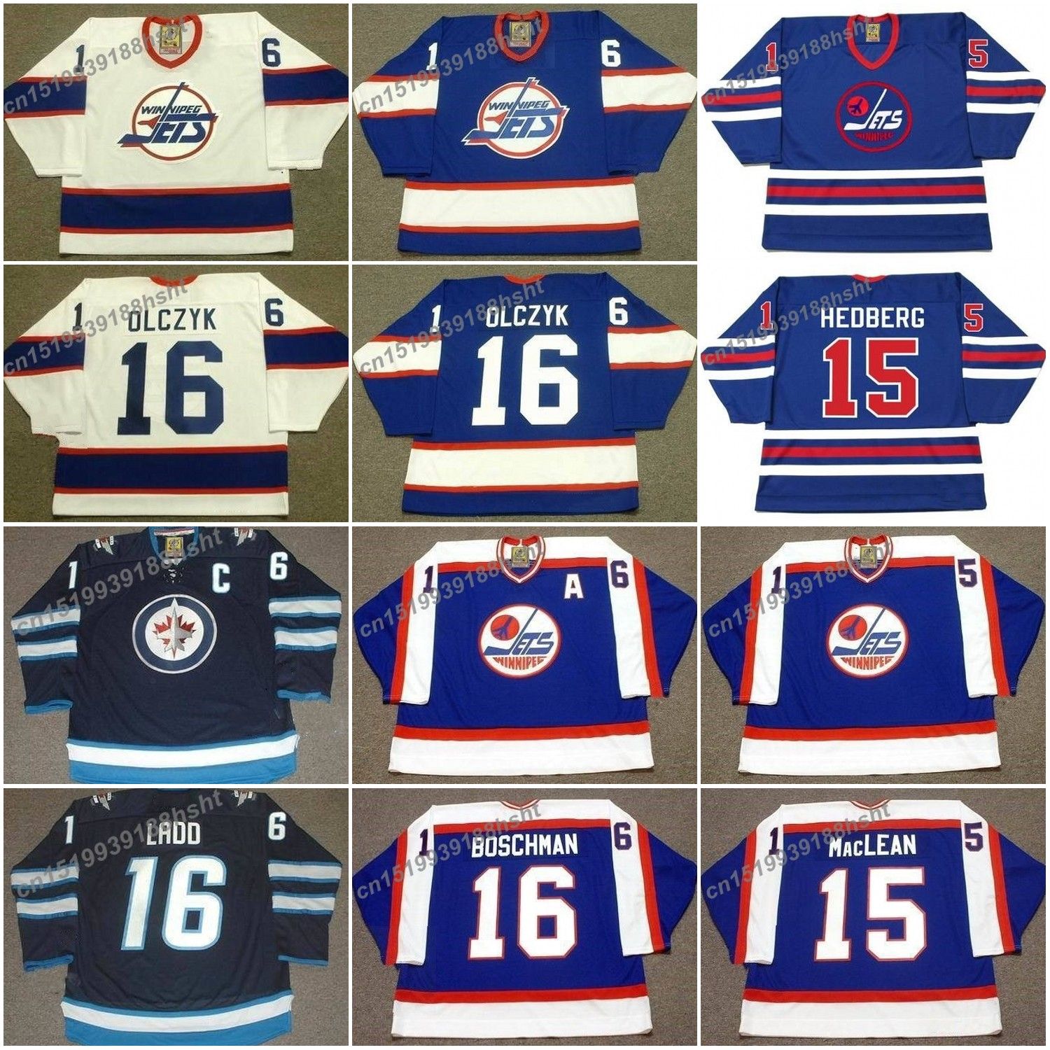 winnipeg jets wha jersey