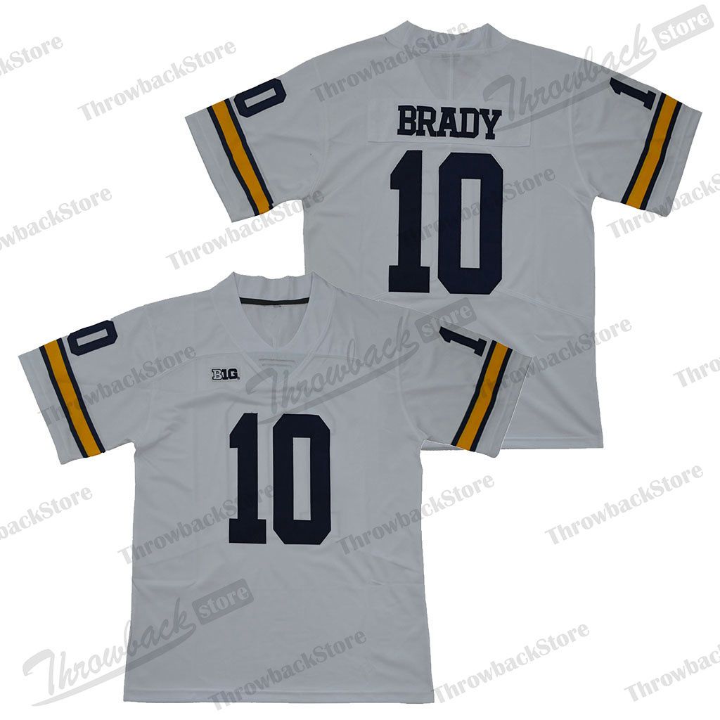 10 Tom Brady/White