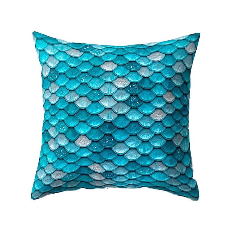 Mermaid Fish Scale Pillowcase Cover Glamour Square Pillow Case Cushion Cover Home Sofa Car Decor Mermaid Pillow Covers Pink Pillow Cases King Size Pillow Case From Santia 1 2 Dhgate Com