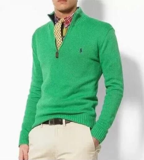 mens half zip jumper designer