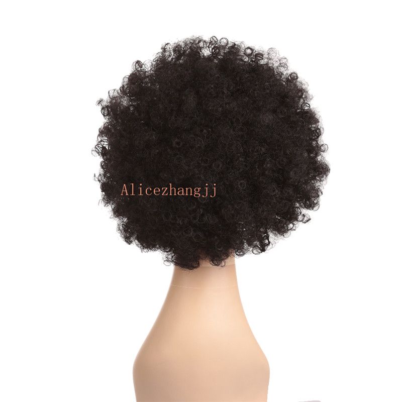 Acheter 10 Pouce Ombre Afro Court Boucles Synthetique Cheveux