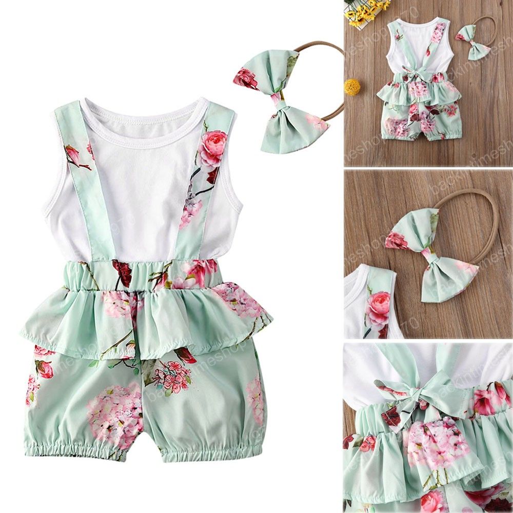 baby girl overall shorts