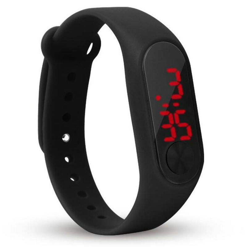 digital led band watch