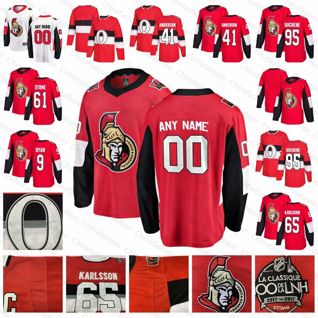 ottawa senators throwback jersey