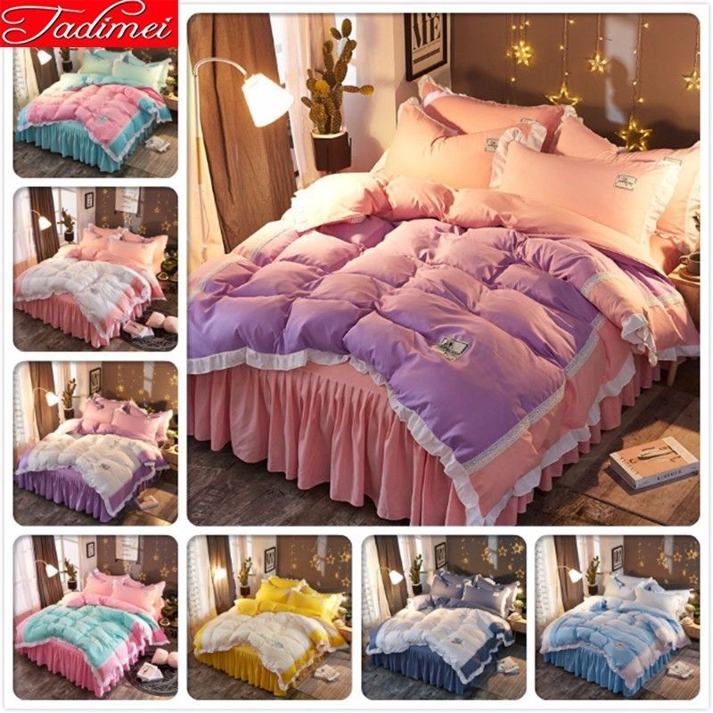 girl double bedding sets