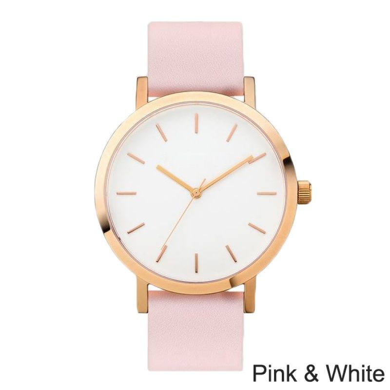 leather band dress watches