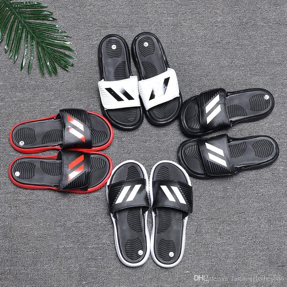 chinelo listrado adidas