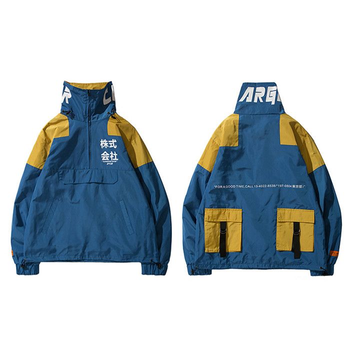 windbreaker jacket streetwear