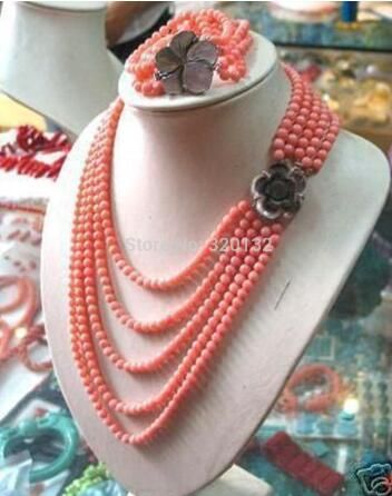 pink coral beads wholesale
