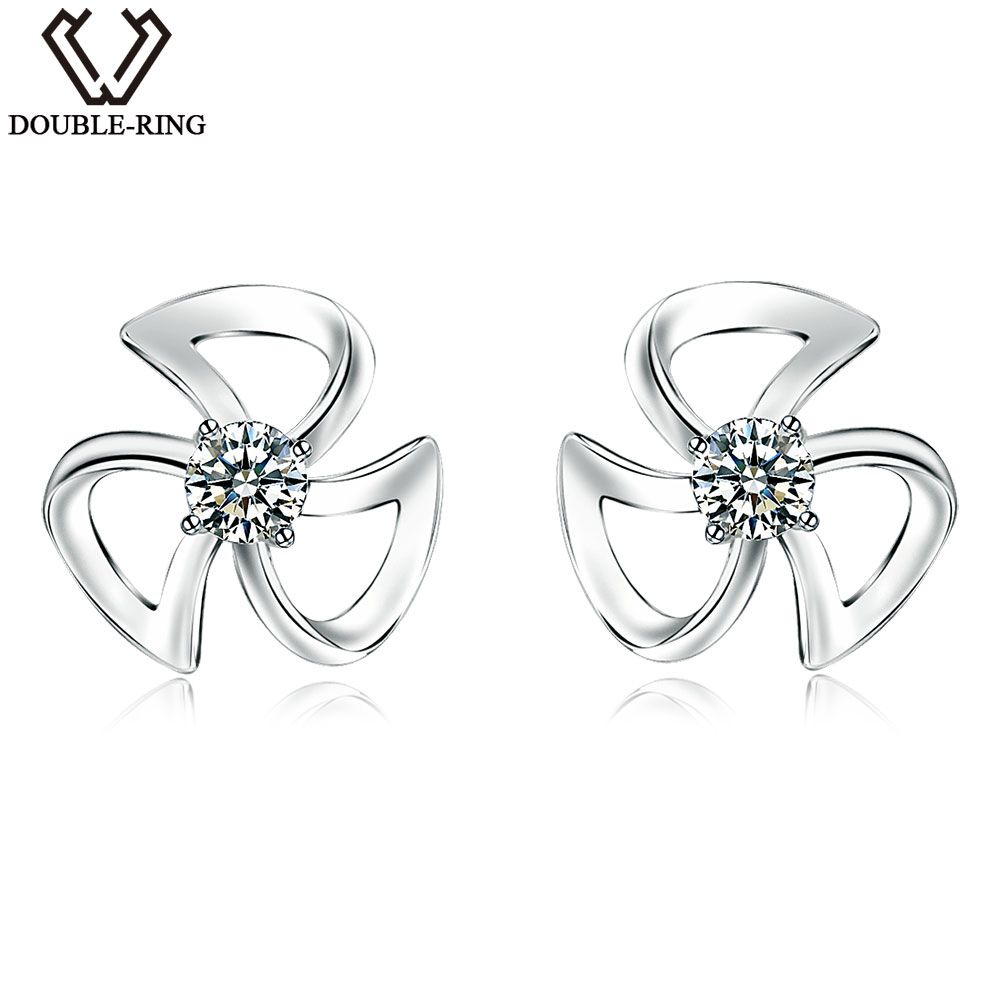 real stud earrings