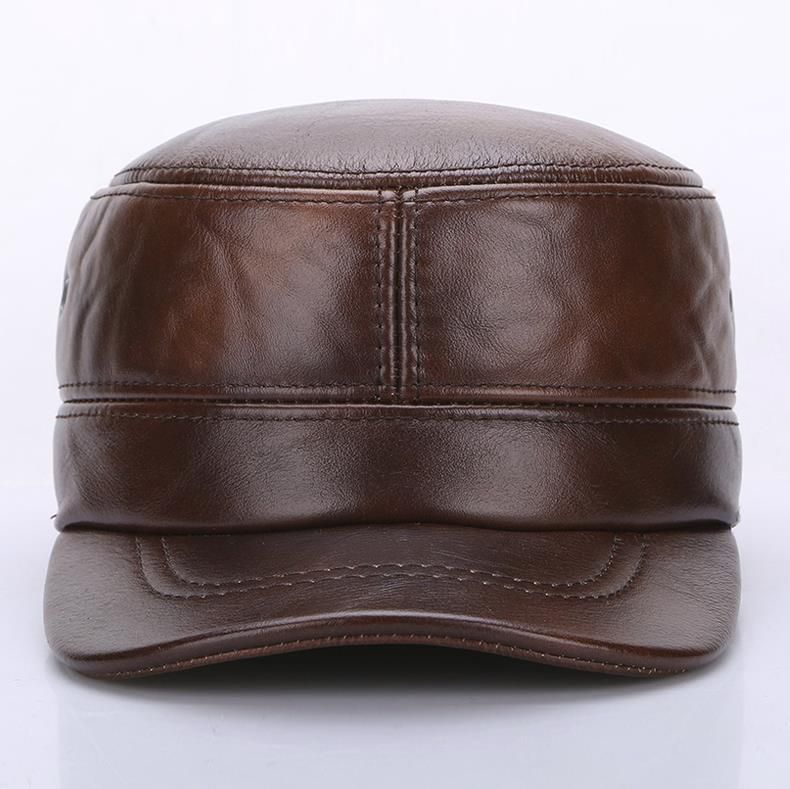 genuine leather hat