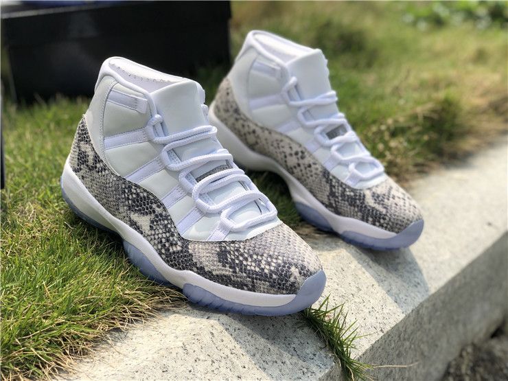 grey snakeskin 11s