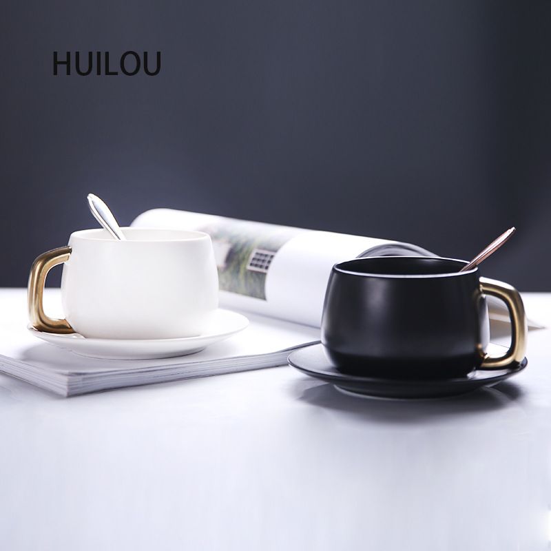 satin al 300 ml kahve fincani set basit kemik cini kahve kupalar canak seramik sut fincan cift bardak tl116 27 dhgate comda