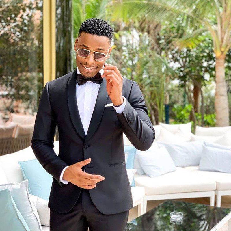 all black wedding attire for men